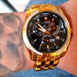 Citizen eco drive watch.